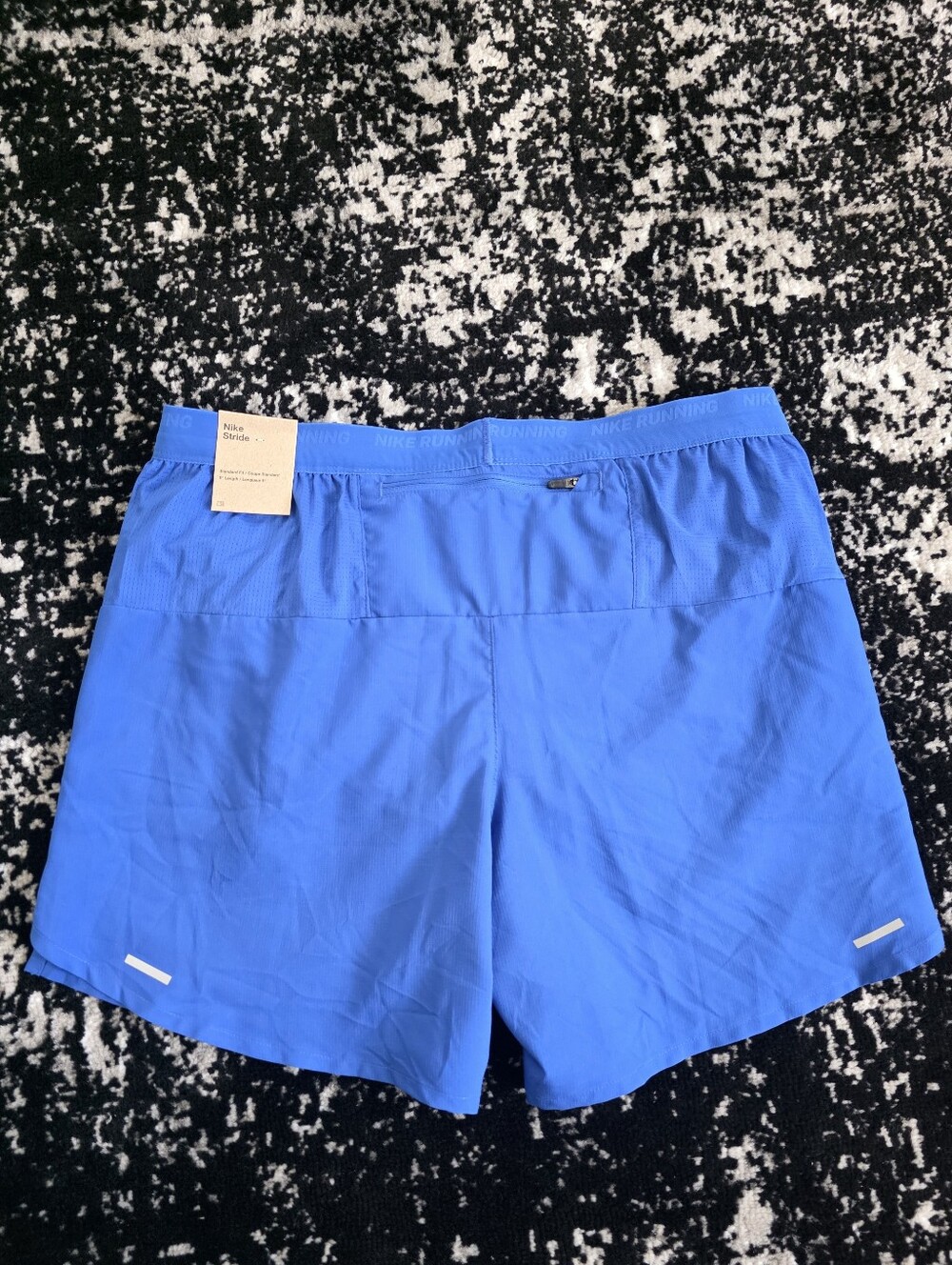 Nike Men’s Dri-FIT Stride 5" Brief-Lined Running Shorts Royal Blue Size M NWT - Picture 9 of 11